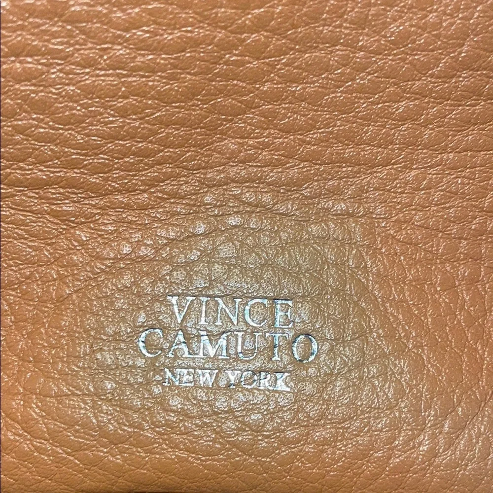 Vince Camuto Tan Leather Mini Backpack